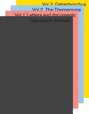 Themerson Archive Catalogue, 3-Vol. Set: 3 svazky - The Themerson Archive Catalogue, 3-Vol. Set: Three Volumes