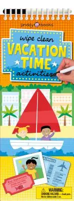 Stírací aktivity: Čas prázdnin - Wipe Clean Activities: Vacation Time