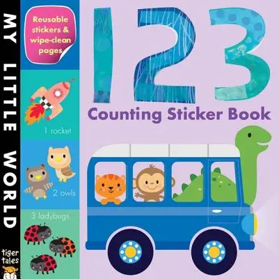 123 Samolepková knížka s počítáním - 123 Counting Sticker Book