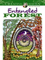 Creative Haven Zapletené lesní omalovánky - Creative Haven Entangled Forest Coloring Book