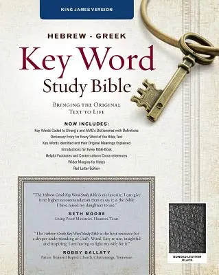 Hebrejsko-řecká studijní bible: Klíčová slova-KJV - Hebrew-Greek Key Word Study Bible-KJV