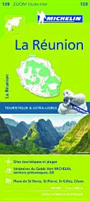 Michelin Zoom Mapa Réunion 139 - Michelin Zoom Reunion Map 139