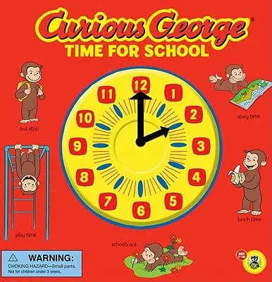 Curious George Time for School (CGTV Novelty 8x8)