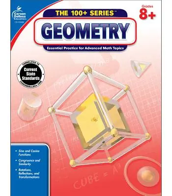 Geometry, Common Core Edition, Grades 8+: Základní procvičování pokročilých matematických témat - Geometry, Common Core Edition, Grades 8+: Essential Practice for Advanced Math Topics