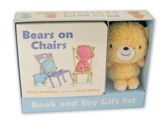 Medvědi na židlích: Dárková sada knihy a hračky [s plyšovým medvědem] - Bears on Chairs: Book and Toy Gift Set [With Plush Bear]