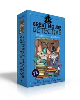 The Great Mouse Detective MasterMind Collection Knihy 1-8: Basil z Baker Street; Basil a kočičí jeskyně; Basil v Mexiku; Basil na Divokém západě; - The Great Mouse Detective MasterMind Collection Books 1-8: Basil of Baker Street; Basil and the Cave of Cats; Basil in Mexico; Basil in the Wild West;