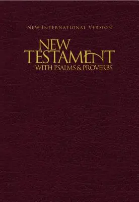 Nový zákon se Žalmy a Příslovími-NIV - New Testament with Psalms & Proverbs-NIV