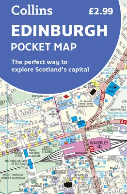 Kapesní mapa Edinburghu - ideální způsob, jak prozkoumat Edinburgh - Edinburgh Pocket Map - The Perfect Way to Explore Edinburgh