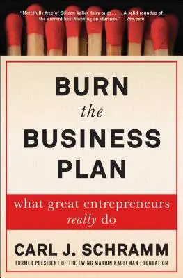 Spálit podnikatelský plán: Co skutečně dělají velcí podnikatelé - Burn the Business Plan: What Great Entrepreneurs Really Do