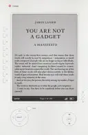 Nejsi gadget - Manifest - You Are Not A Gadget - A Manifesto