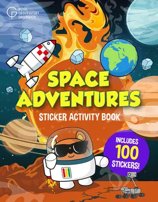 Vesmírná dobrodružství: Samolepková knížka s aktivitami - Space Adventures: Sticker Activity Book