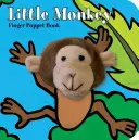 Malá opička - knížka pro prstové loutky - Little Monkey Finger Puppet Book