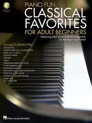 Piano Fun - Oblíbená klasická hudba pro dospělé začátečníky [s přístupovým kódem] - Piano Fun - Classical Favorites for Adult Beginners [With Access Code]