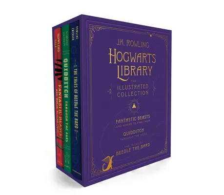 Bradavická knihovna: (Ilustrovaná sbírka) - Hogwarts Library: The Illustrated Collection (Illustrated Edition)