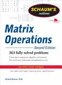 Schaumův přehled maticových operací - Schaum's Outline of Matrix Operations