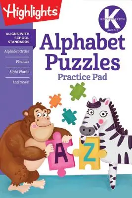 Abecední hádanky pro mateřské školy - Kindergarten Alphabet Puzzles