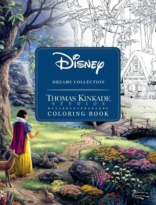 Disney Dreams Collection Thomas Kinkade Studios omalovánky - Disney Dreams Collection Thomas Kinkade Studios Coloring Book