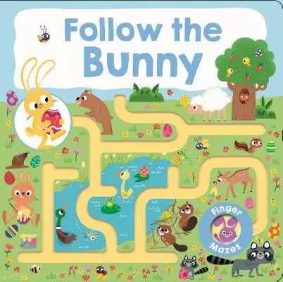 Kniha s bludištěm: Pásek s písmenky: Za zajíčkem - Maze Book: Follow the Bunny