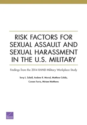 Rizikové faktory sexuálního napadení a sexuálního obtěžování v americké armádě - Risk Factors for Sexual Assault and Sexual Harassment in the U.S. Military
