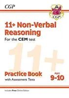 11+ CEM Non-Verbal Reasoning Practice Book & Assessment Tests - Ages 9-10 (s online vydáním) - 11+ CEM Non-Verbal Reasoning Practice Book & Assessment Tests - Ages 9-10 (with Online Edition)