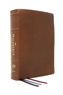 Esv, MacArthurova studijní bible, 2. vydání, prémiová kozí kůže, hnědá, Premier Collection: Uvolňování Boží pravdy jeden verš za druhým. - The Esv, MacArthur Study Bible, 2nd Edition, Premium Goatskin Leather, Brown, Premier Collection: Unleashing God's Truth One Verse at a Time