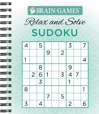 Hry na mozek - Odpočívej a řeš: Sudoku (Teal) - Brain Games - Relax and Solve: Sudoku (Teal)