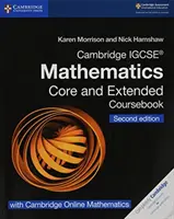 Cambridge Igcse(r) Mathematics Coursebook Core and Extended Second Edition with Cambridge Online Mathematics (2 Years)