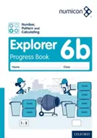 Numicon: (balení po 30 kusech): Čísla, vzory a počítání 6 Explorer Progress Book B (balení po 30 kusech) - Numicon: Number, Pattern and Calculating 6 Explorer Progress Book B (Pack of 30)