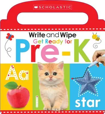 Write and Wipe Get Ready for Pre-K: Scholastic Early Learners (Napiš a setři) - Write and Wipe Get Ready for Pre-K: Scholastic Early Learners (Write and Wipe)
