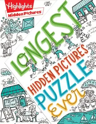 Nejdelší puzzle se skrytými obrázky na světě - Longest Hidden Pictures Puzzle Ever