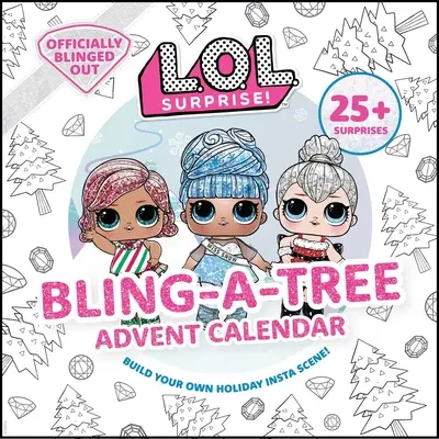 L.O.L. Překvapení! Bling-A-Tree Adventní kalendář: (Lol Surprise, Trim a Tree, Craft Kit, 25+ překvapení, L.O.L. pro dívky od 6 let) - L.O.L. Surprise! Bling-A-Tree Advent Calendar: (Lol Surprise, Trim a Tree, Craft Kit, 25+ Surprises, L.O.L. for Girls Aged 6+)