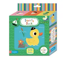 Koupelová knížka o kachničce Squirty Duck - Squirty Duck Bath Book