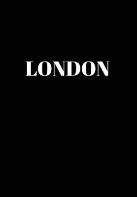 Londýn: Černá dekorativní kniha v pevné vazbě pro zdobení poliček, konferenčních stolků, bytových dekorací, stylový svět módy Cities Design - London: Hardcover Black Decorative Book for Decorating Shelves, Coffee Tables, Home Decor, Stylish World Fashion Cities Design