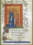 Otevírání středoanglických rukopisů: Literární a vizuální přístupy - Opening Up Middle English Manuscripts: Literary and Visual Approaches
