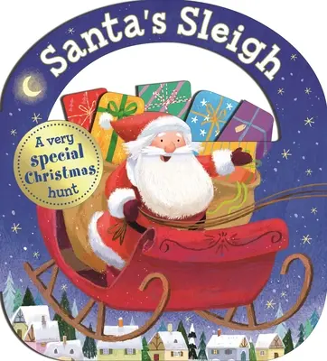Přenosná knížka s tabulkami: Santa's Sleigh (Santovy sáně) - Carry-Along Tab Book: Santa's Sleigh