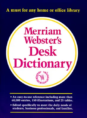 Merriam-Websterův stolní slovník - Merriam-Webster's Desk Dictionary