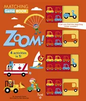 Zvětšit! Kniha s přiřazovacími hrami: 4 aktivity v 1! - Zoom! Matching Game Book: 4 Activities in 1!