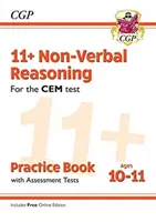 11+ CEM Non-Verbal Reasoning Practice Book & Assessment Tests - Ages 10-11 (with Online Edition) (s online vydáním) - 11+ CEM Non-Verbal Reasoning Practice Book & Assessment Tests - Ages 10-11 (with Online Edition)