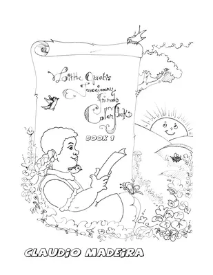 Omalovánky imaginárních přátel malé Oprah - Little Oprah's Imaginary Friends Coloring Book