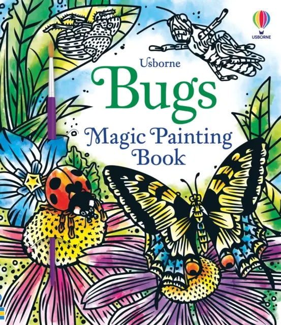 Kniha Kouzelné malování broučků - Bugs Magic Painting Book
