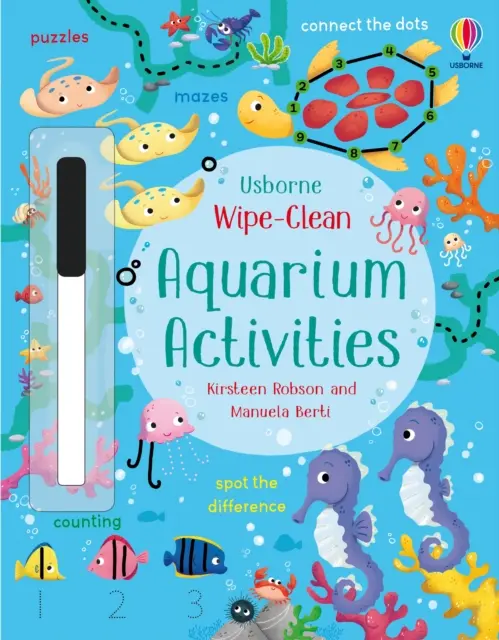 Stírací aktivity pro akvárium - Wipe-Clean Aquarium Activities