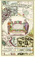 Sbírka čtyř historických map Oxfordshire z let 1611-1836 - Collection of Four Historic Maps of Oxfordshire from 1611-1836