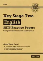 Nové cvičebnice KS2 English SATS Practice Papers: Balíček 5 - pro testy v roce 2022 (s bezplatnými online doplňky) - New KS2 English SATS Practice Papers: Pack 5 - for the 2022 tests (with free Online Extras)