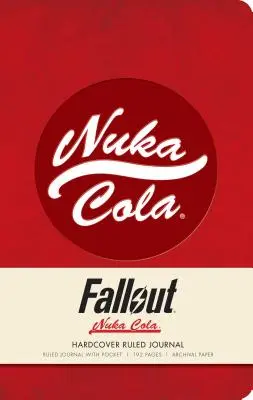 Deník Fallout s pevnými deskami (s perem) - Fallout Hardcover Ruled Journal (with Pen)