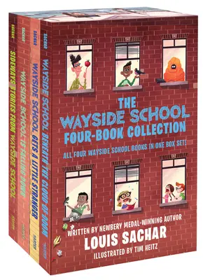 The Wayside School 4-Book Box Set: The Wayside School 4-Book Set: Příběhy z Wayside School, Wayside School Is Falling Down, Wayside School Gets a Little Stranger, Waysid - The Wayside School 4-Book Box Set: Sideways Stories from Wayside School, Wayside School Is Falling Down, Wayside School Gets a Little Stranger, Waysid