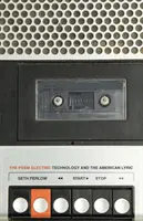 Elektrická báseň: technologie a americká lyrika - The Poem Electric: Technology and the American Lyric