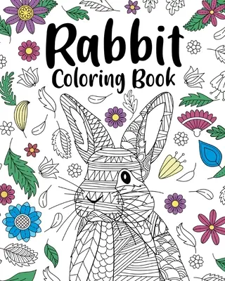 Králičí omalovánky - Rabbit Coloring Book