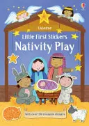 Malé první samolepky Betlém - Little First Stickers Nativity Play