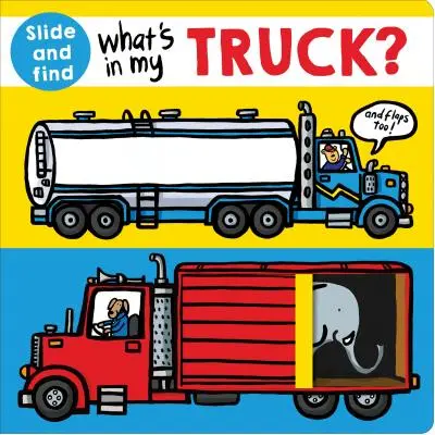 Co je v mém autě?: Knížka o hledání a posouvání - What's in My Truck?: A Slide and Find Book