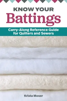Poznej své bitvy: Vyznejte se ve svých knihách: Přenosná příručka pro quiltaře a švadleny - Know Your Battings: Carry-Along Reference Guide for Quilters and Sewers